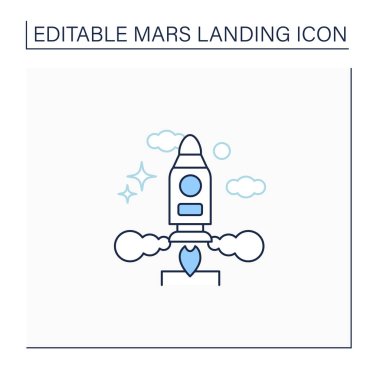 Roket çizgisi simgesini başlat