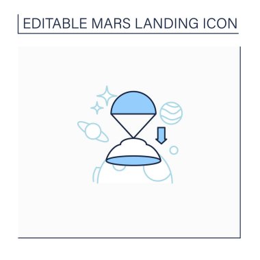 Gezgin satır simgesini alçalt