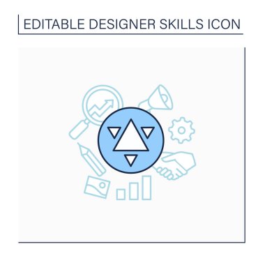 Markalaşma çizgisi simgesi