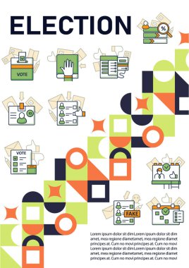 Seçim süreci broşürü