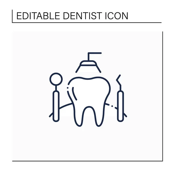 Dentalgeräte-Ikone — Stockvektor