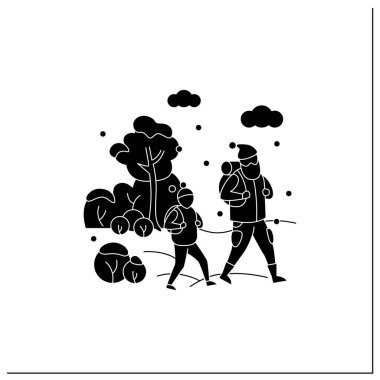 Friluftsliv kabartma simgesi