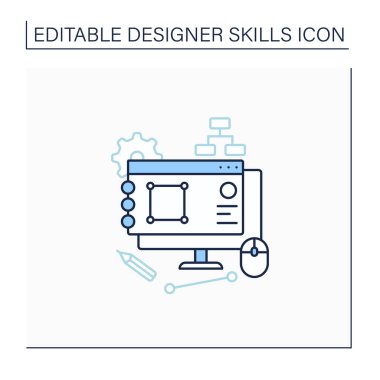 Yazılım tasarım satırı simgesi