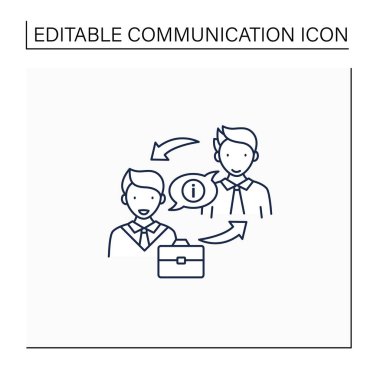 Bilgi satırı simgesi değiş tokuşu