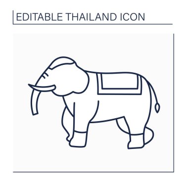 Fil çizgisi simgesi