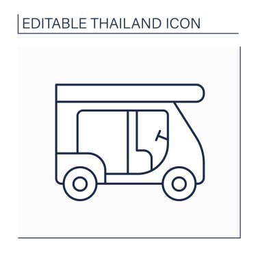 Tuk tuk satır simgesi