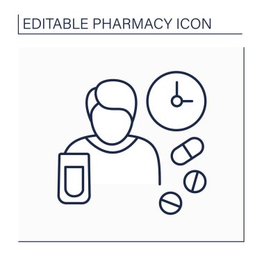 Doz çizgisi simgesi