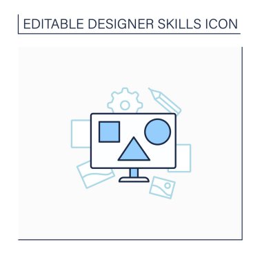 Bileşim satırı simgesi