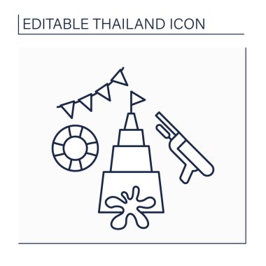 Songkran satır simgesi