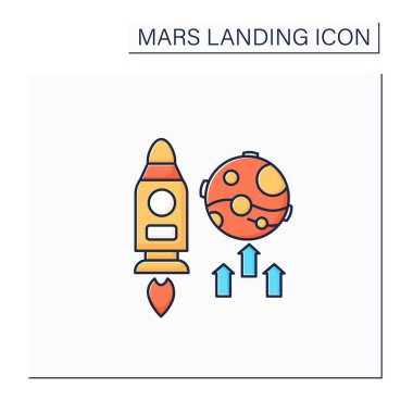 Mars görev rengi simgesi