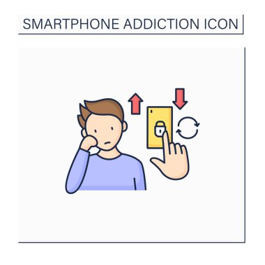 Sıkıntı rengi simgesi