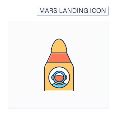 Uzay gemisi renk simgesi