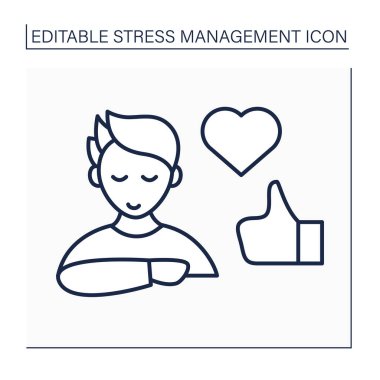 Minnettarlık satırı simgesi çalış