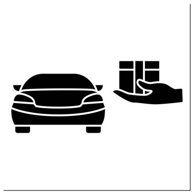 Kaldırım kenarı kaldırma simgesi