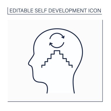 Alışkanlık oluşturma satırı simgesi