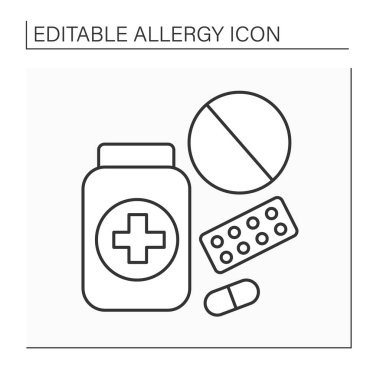 Alerji satırı simgesi