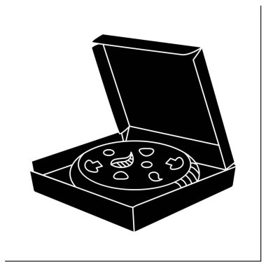 Pizza kabartma simgesi