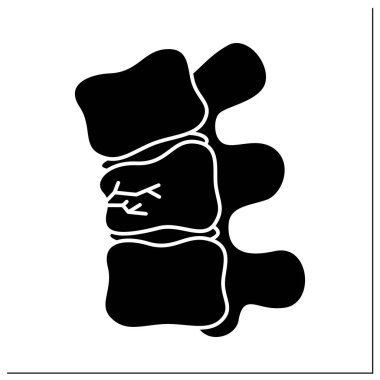 Sıkıştırma fraktürü simgesi