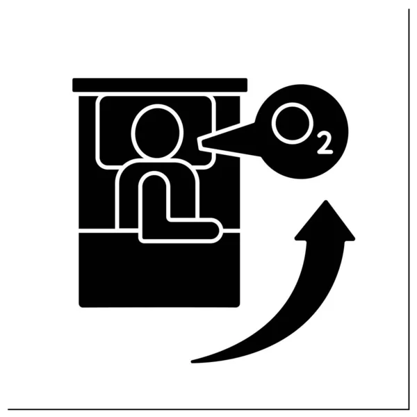Glyphen-Symbol aussprechen — Stockvektor