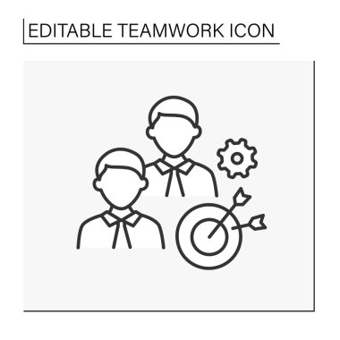 Hedef satırı simgesi