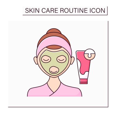 Kozmetoloji renk simgesi