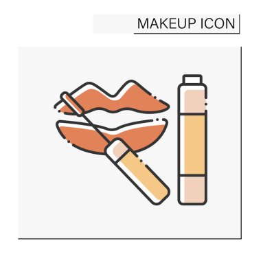 Dudak parlatıcısı renk simgesi