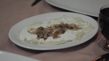 Geleneksel Karsa solucanı. Yakın çekim.