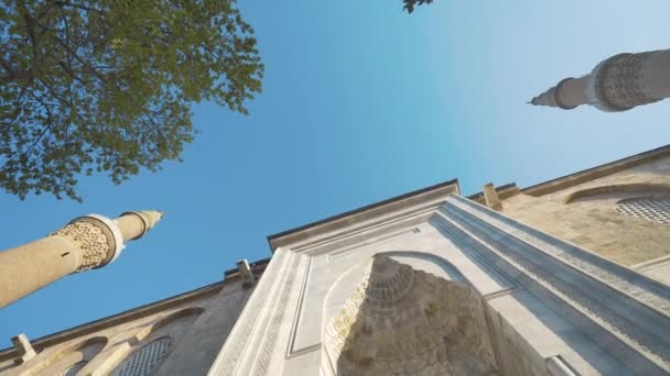 Vista da Grande Mesquita de Bursa. Filmagem 4K na Turquia — Vídeo de Stock