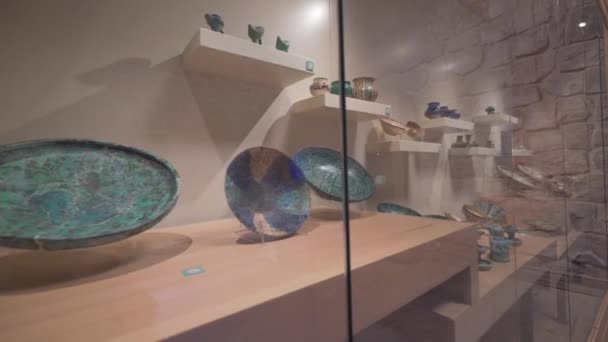 Kayseri Turchia - 01.05.2019: Museo archeologico di Kayseri — Video Stock