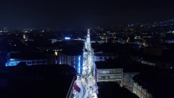 Flygfoto över Ordu stadslandskap i Turkiet. — Stockvideo