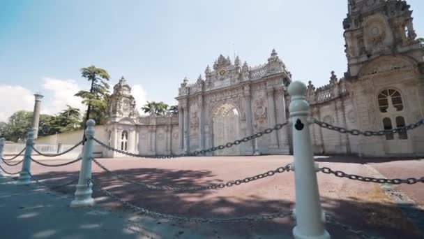 Palais Dolmabahe à Istanbul. Images 4K en Turquie — Video