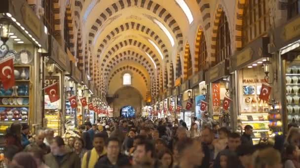 土耳其伊斯坦布尔- 01.05.2019：伊斯坦布尔香料集市 — 图库视频影像