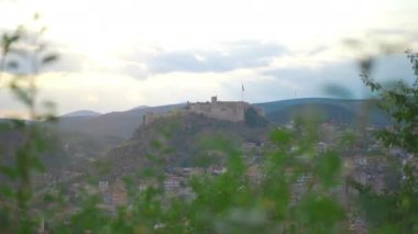 Türkiye 'de Kastamonu ilinin manzarası. Türkiye 'de 4K Görüntüsü