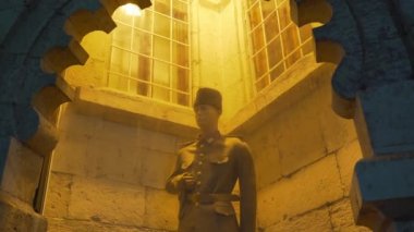 Sivas kongre binasındaki cansız mankenin yakın görüntüsü