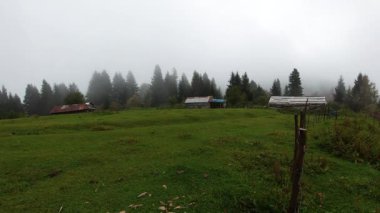 Giresun Timelapse 'deki Kumbet Platosu. Türkiye 'de 4K Görüntüsü