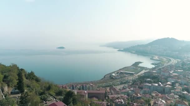 Vue aérienne du paysage de la province de Giresun en Turquie. Images 4K en Turquie — Video