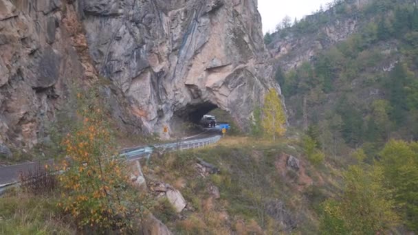 Túnel Halil Rifat Pasha Giresun Filmagem Turquia — Vídeo de Stock
