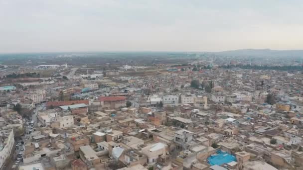 Flygfoto över Sanliurfa City landskap i Turkiet. 4K-bilder i Turkiet — Stockvideo