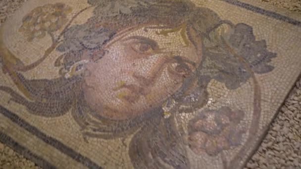 Gaziantep, Turchia - 01.05.2019: Museo del Mosaico Zeugma a Gaziantep. — Video Stock