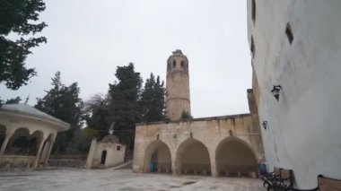 Türkiye 'deki Şanlıurfa Büyük Camii manzarası