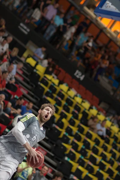 Cesta Valencia y Real Madrid —  Fotos de Stock