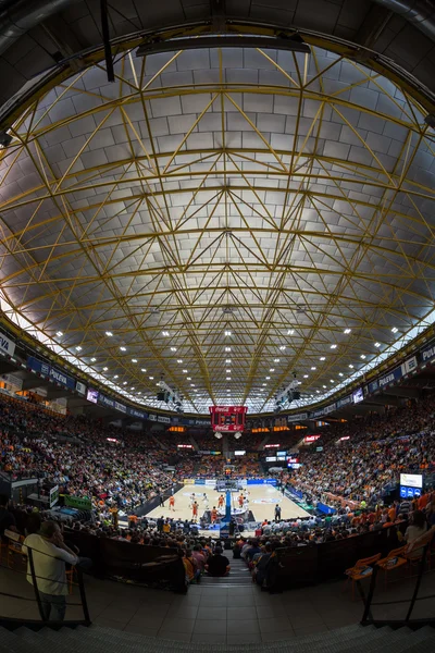 Valencia Basket en Real Madrid — Stockfoto