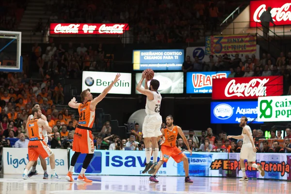 Valencia Basket vs Real Madrid — Foto de Stock