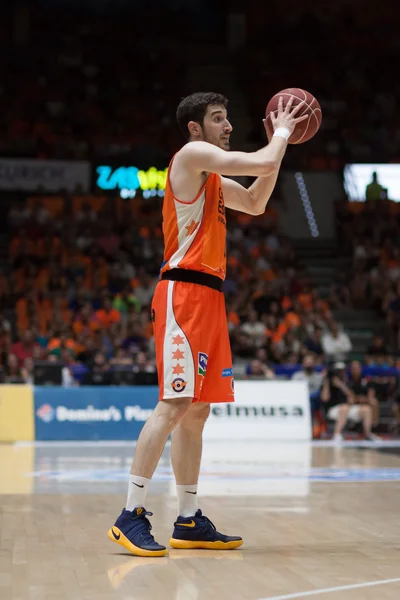 Valencia Basket vs Real Madryt — Zdjęcie stockowe