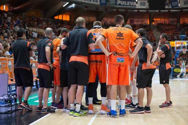 Valencia Basket vs Real Madrid — Stock fotografie