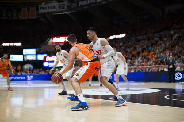 Valencia Basket vs Real Madrid — Foto de Stock