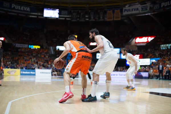 Valencia Basket vs Real Madrid — Stock fotografie