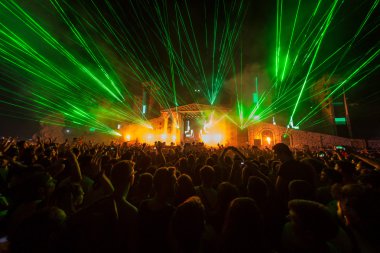 Medusa güneş plaj Festivali