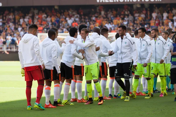 Valencia CF vs Real Betis — Stock fotografie