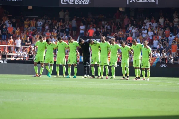 Valencia CF vs Real Betis — Stock fotografie